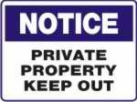 Private Property Keep Out